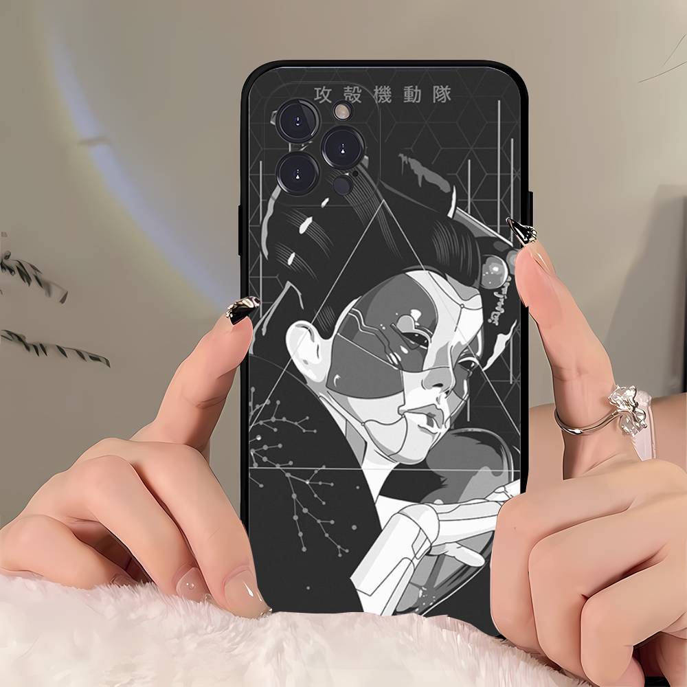 Аниме G-ghost In The S-shell Мультяшный Чехол для Телефона Для IPhone 16 15 14 11 12 13 Mini Pro XS Max Чехол 6 7 8 Plus X Funda Shell