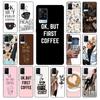 ОК, но чехол для телефона First Coffee Girl для VIVO V21E V21 V23 V23E V2109 Y53S Y33S Y55 Y76 Y31 Y21 Y72 Y01 Y21S Y11S