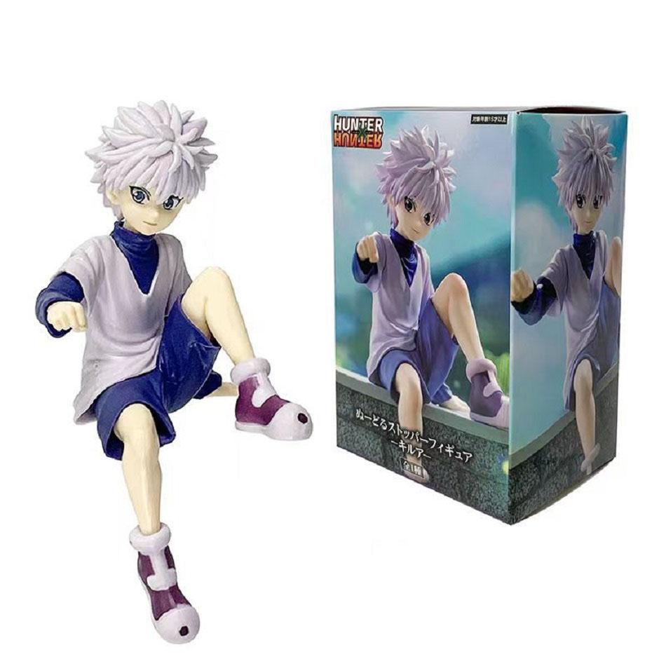 HUNTER×HUNTER Anime Figure GON·FREECSS Action Figure Killua Kurapika Toys 11-19cm PVC Model Car Ornament Decor Toy Doll Gifts