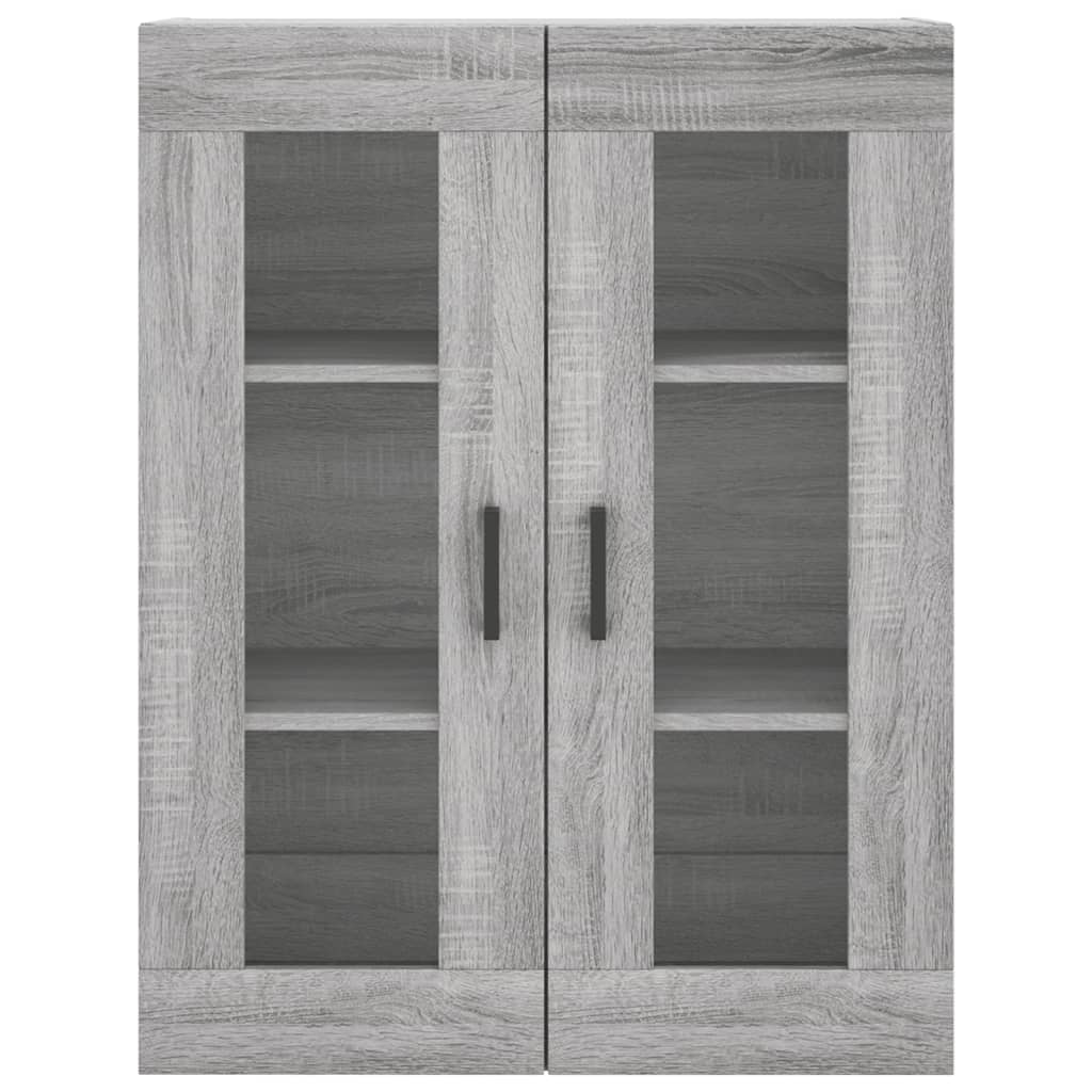 Highboard Gray Sonoma 69.5 x 34 x 180 cm Particleboard
