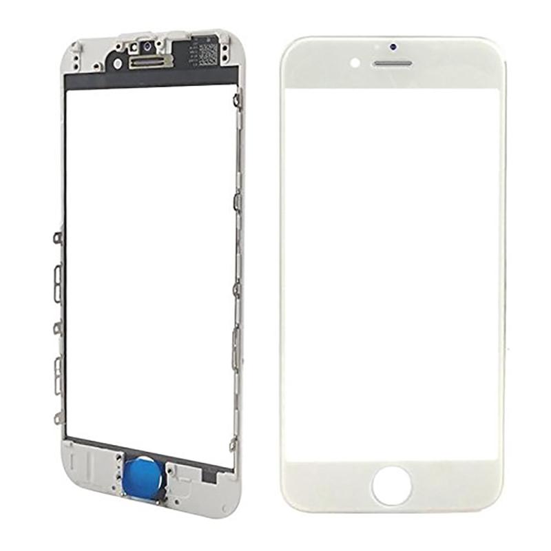 Для iPhone 6 6Plus 6s 6sPlus 7G 7 Plus Замена Переднего Внешнего Стекла Экрана Линза Крышка LCD С Рамкой