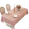 Modern Minimalist Cotton-Linen Tablecloth and Mat Set for Dining, Coffee, and Picnic