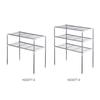 3-Tier Multi-functional Kitchen Storage Shelf Rack Microwave Oven Shelving Unit