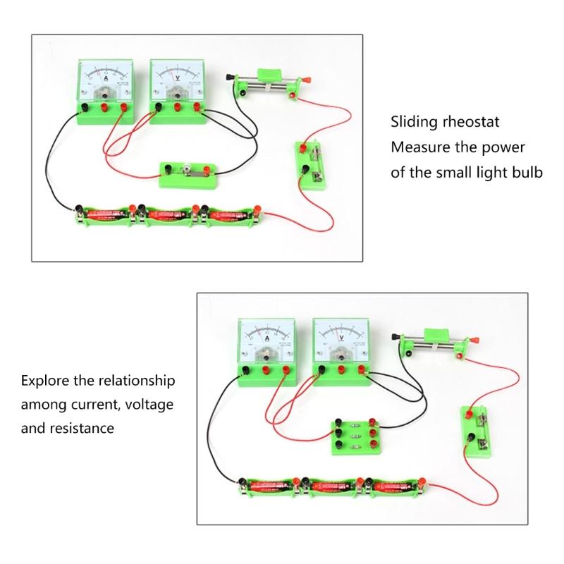 Набор для экспериментов по электрофизике, наборы для научных экспериментов, сборка электрических цепей для классных научных экспериментов
