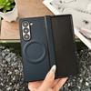 Магнитный чехол из карбоновой кожи для Samsung Galaxy Z Fold 7 6 5 4 3 Fold 7 Fold6 5G, защитный чехол для шарнира