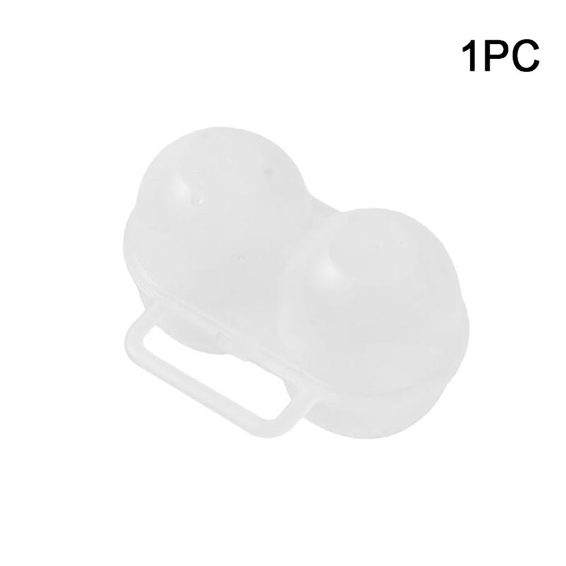 Портативный ящик для хранения яиц с 2 сетками, пластиковый прочный контейнер для хранения яиц, экономит место в холодильнике, дозатор яиц с фиксированным размером