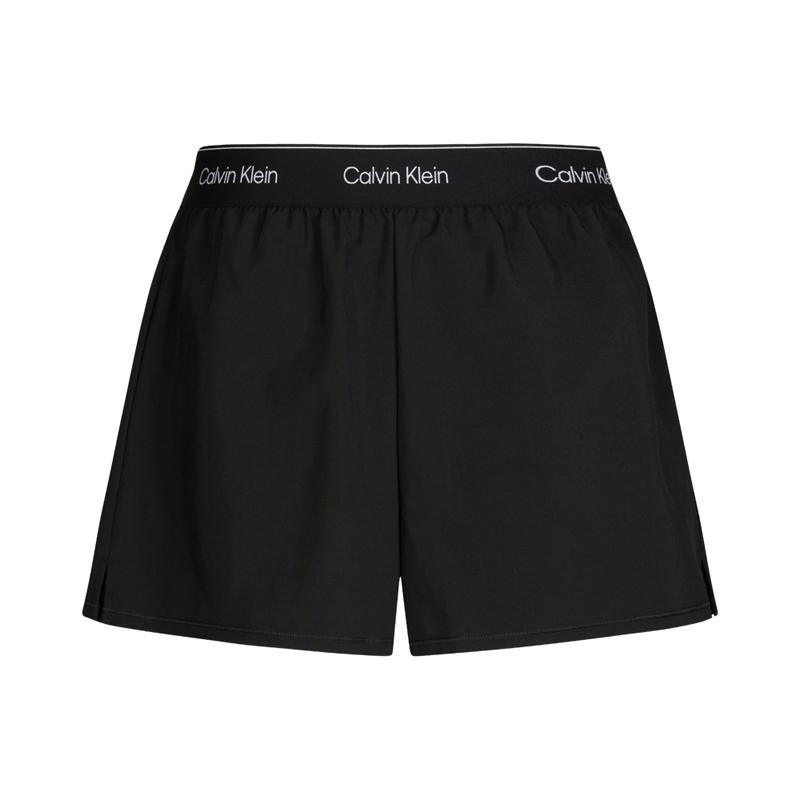 Calvin Klein High Waist Jacquard Running Fitness Shorts Women Shorts Space-Black GWS4S819
