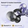 Универсальные спортивные Bluetooth-наушники с костной проводимостью 2025 года - Беспроводные зажимы для ушей для мужчин и женщин