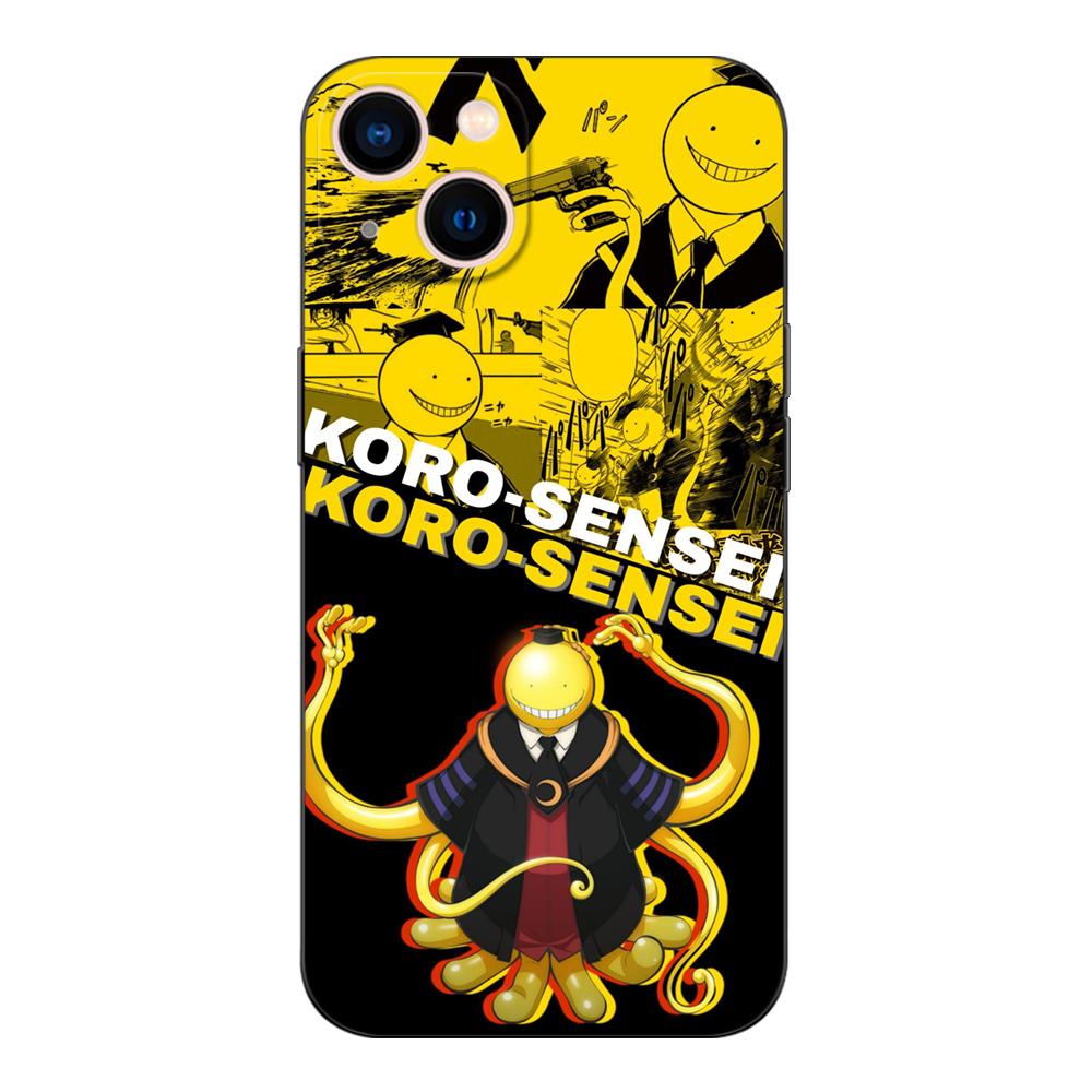 Black Tpu Case For ZTE Blade A3 A5 A7 2019 2020 A31 A51 A71 A7S V2020 L210 L8 Smart Vita 2022 V30 Assassination Classroom