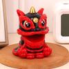 Exquisite Lucky Lion Dancing Art Toy New Year Home Decoration Lion Dance Statue Lion Tabletop Decoration for Gift
