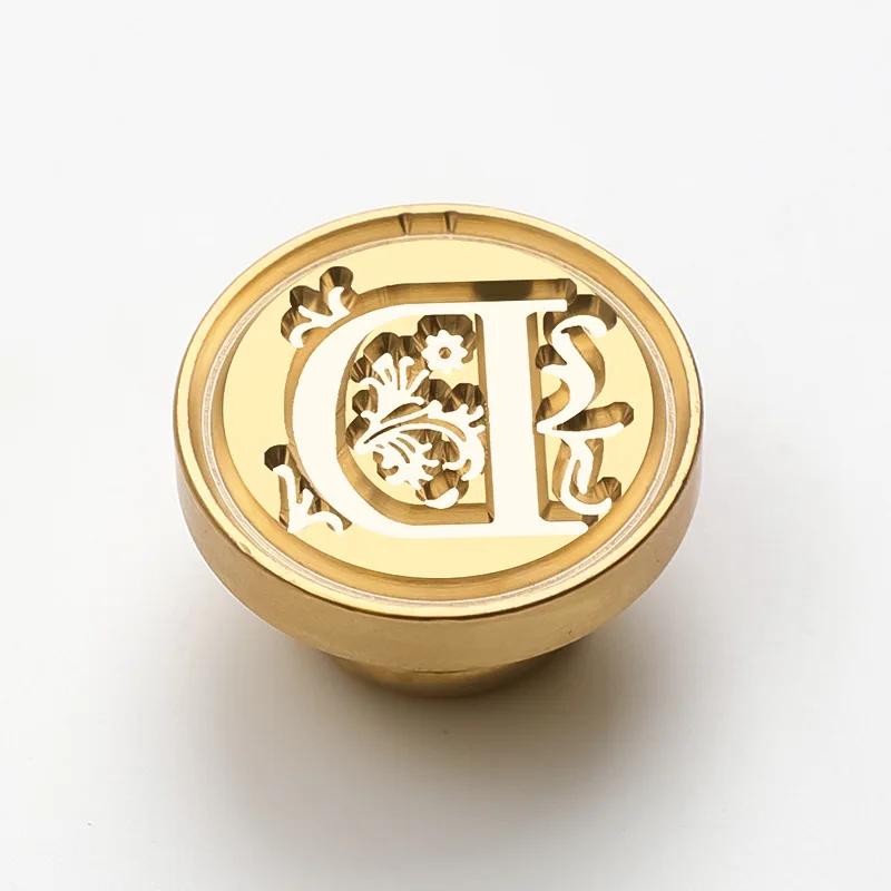 Набор ретро-штампов из сургуча - силиконовые штампы с логотипами для скрапбукинга, свадеб, мыловарения и многого другого - идеально подходит для заглавных букв