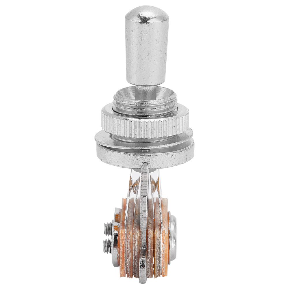 Переключатели 3-позиционный селектор звукоснимателей для электрогитары LP, инструмент, аксессуар (Серебряный)