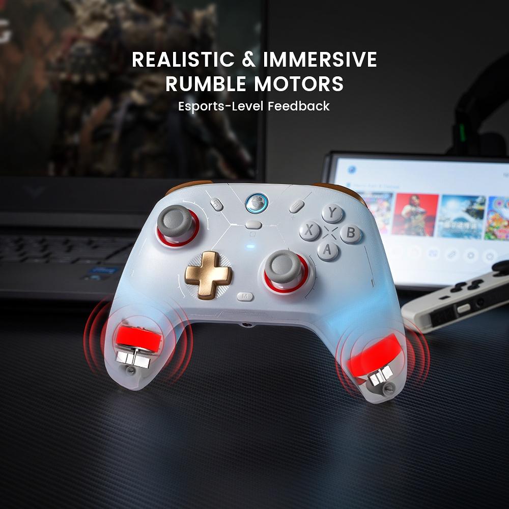 Беспроводной игровой контроллер Bluetooth для Nintendo Switch 2 Arcade, iPhone, телефона Android, ПК, джойстик