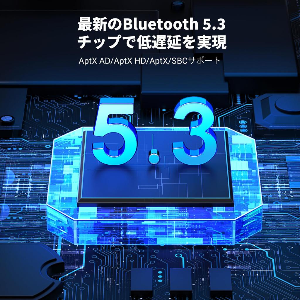 UGREEN USB-аудио Bluetooth-адаптер, совместимый с Windows и APTX, с мини-штекером, Plug and Play, передатчик, 5.3