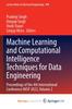 The Machine Learning and Computational Intelligence Techniques for Data Engineering : Proceedings of the 4th International Conference MISP 2022, Volume 2 Book