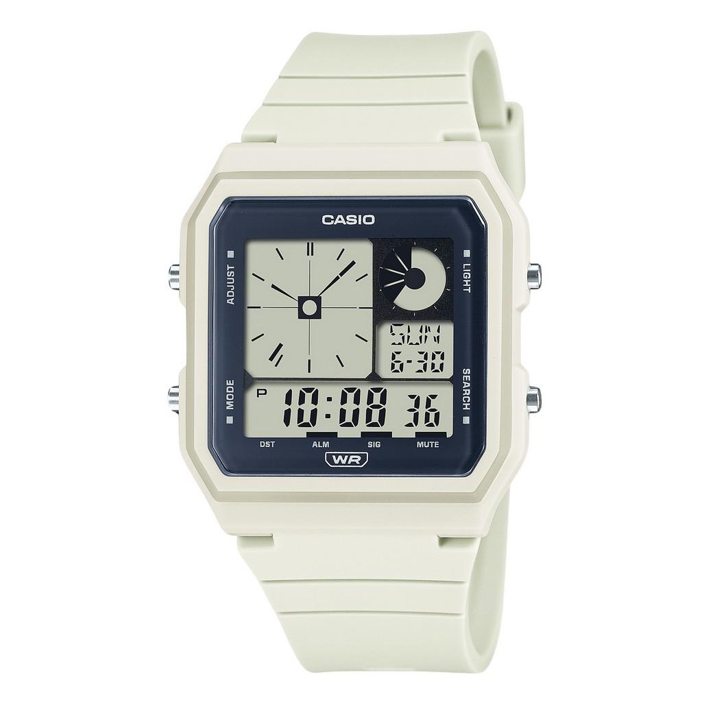 Casio Часы унисекс POP Digital с полимерным ремешком Кварцевые часы LF-20W-8A