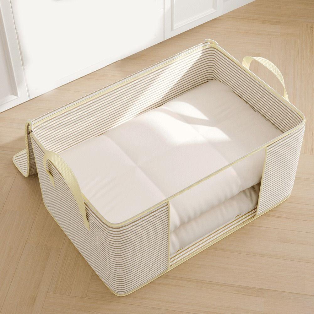 Non-Woven Fabric Window Storage Bags Large Capacity Quilt Storage Box Clothing Storage