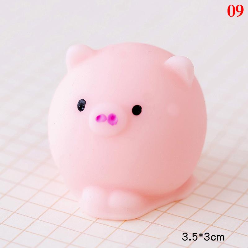 Kawaii Animal Soft Mochi Fidget Toys Антистрессовые сенсорные игрушки для взрослых