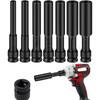 Deep Socket Impact Wrench Socket Extended Type Drive Socket Wrench  Pneumatic Air Tool