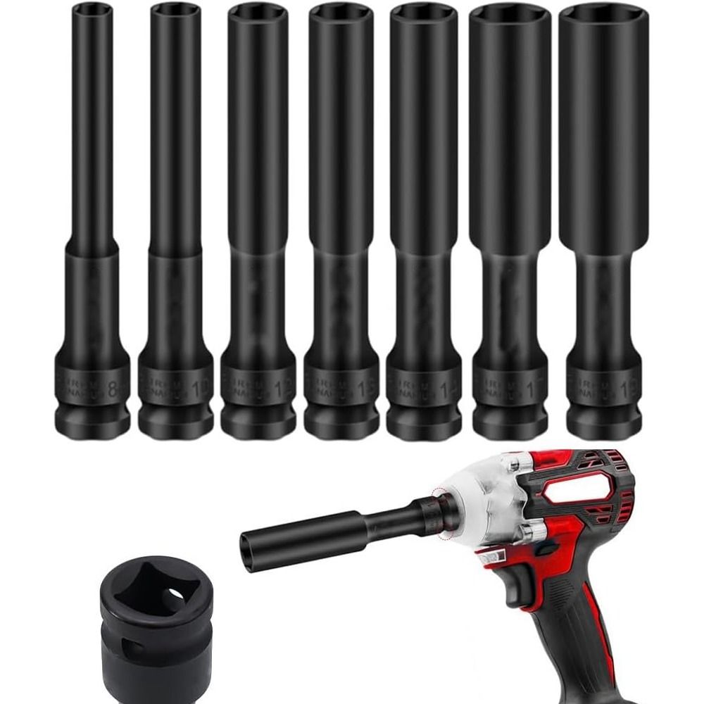 Deep Socket Impact Wrench Socket Extended Type Drive Socket Wrench Pneumatic Air Tool