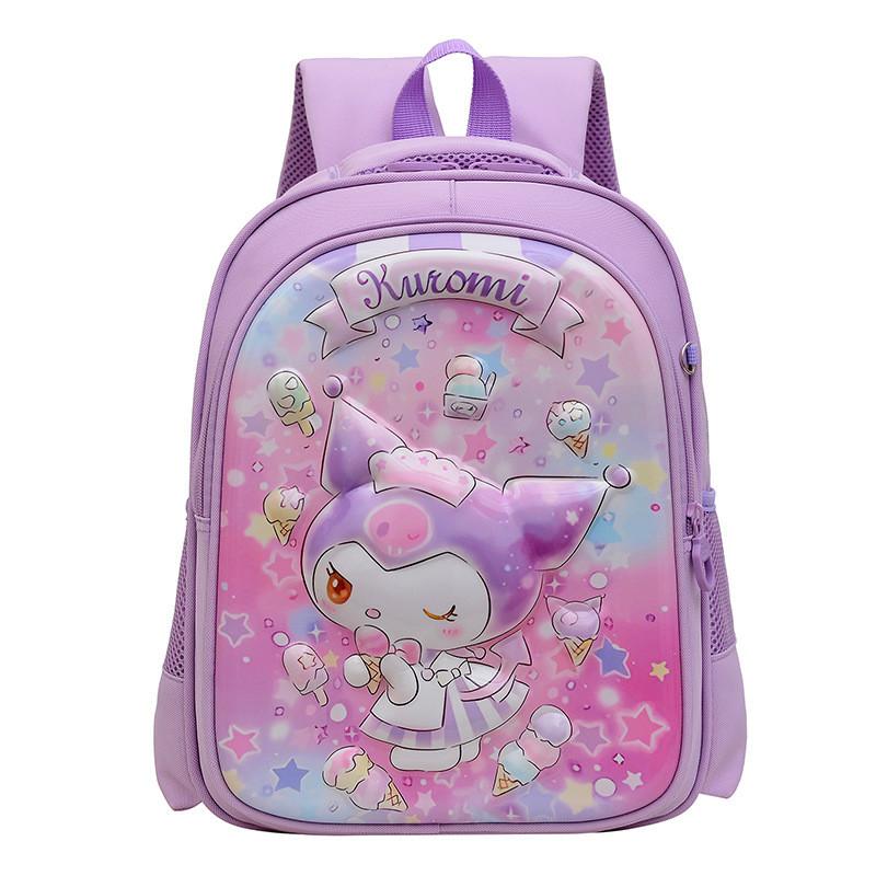 Lightweight And Cute Kindergarten Backpack For Girls Featuring Kuromi And Melody Designs For Ages 3 To 6