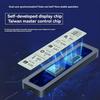 Корпус для M.2 SSD NVME SATA SSD 10 Гбит/с M.2 на USB Type C Интеллектуальный цифровой дисплей Внешний бокс-адаптер для SSD Поддержка UASP