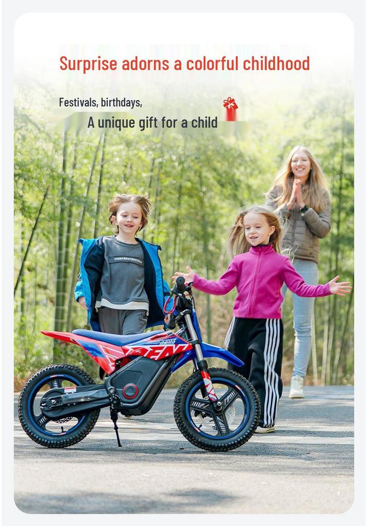 Apollo RFN Warrior Детский внедорожный электрический мотоцикл для возраста 3-8 лет, Двухколесный приключенческий велосипед