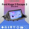 Автомобильное радио Android Auto Carplay для Ford Kuga 2 Escape 3 2012-2019 Мультимедийный проигрыватель Головное устройство Стерео GPS Навигация BT WIFI 1+16 ГБ