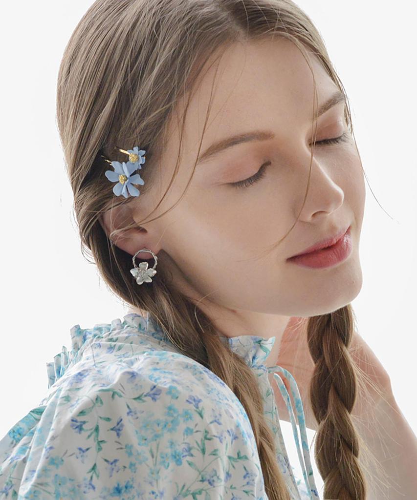 Золотая заколка для волос Dana Burton Magnolia Twist
