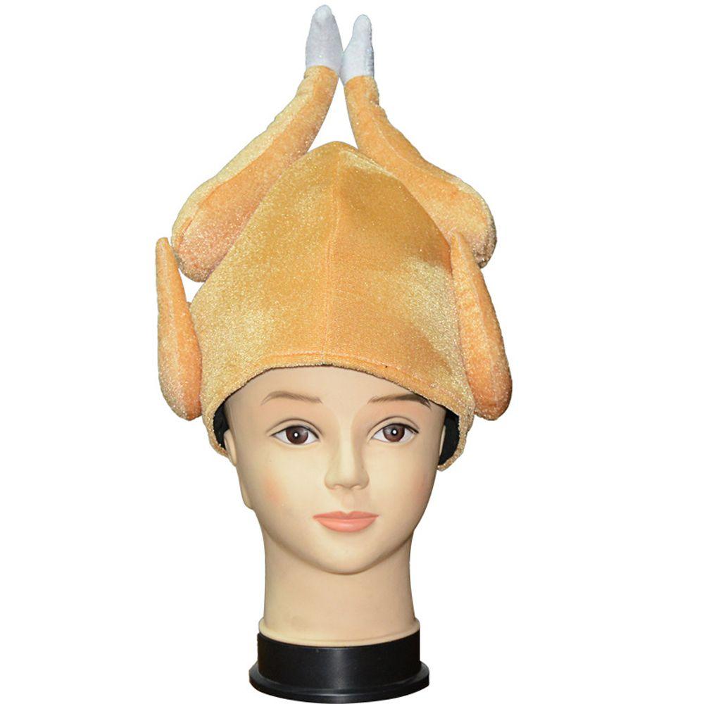 Adults Party Funny Festival Costume Caps Thanksgiving Day Turkey Hat