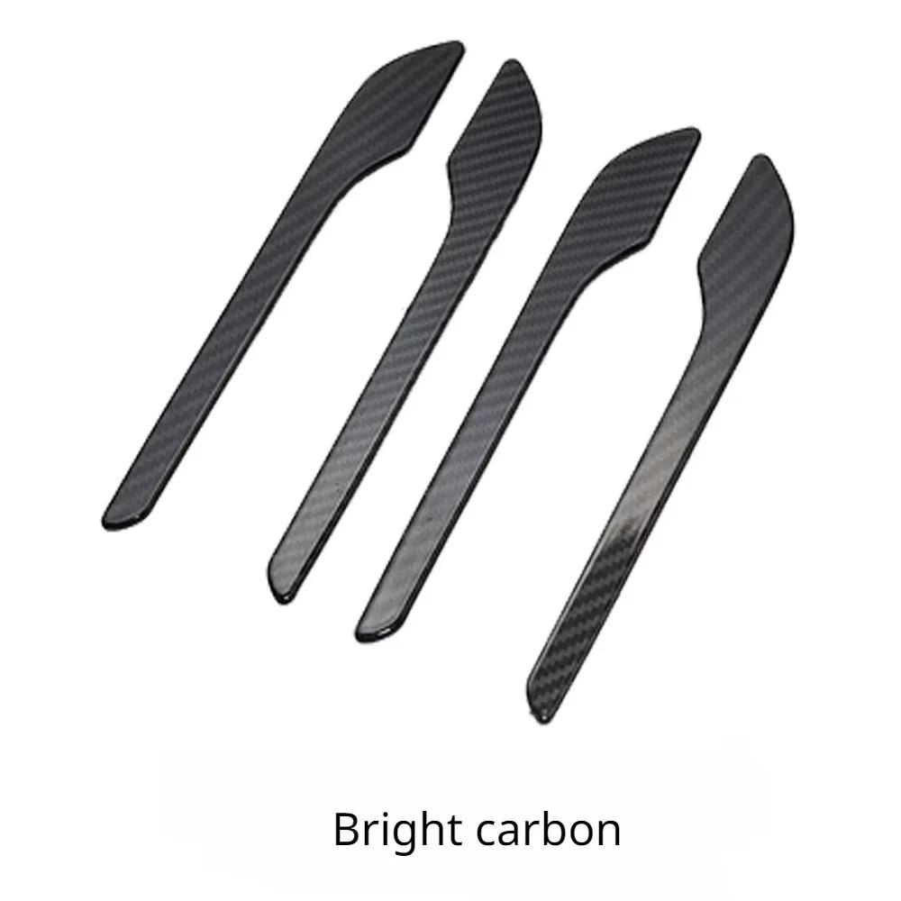 Наклейка на дверную ручку автомобиля для Tesla Model 3/3+ Model Y Juniper Защитная пленка для двери Накладка Паста ABS Модификационные аксессуары 4 шт.