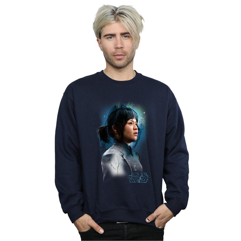 Star Wars Mens The Last Jedi Rose Tico Brushed Sweatshirt