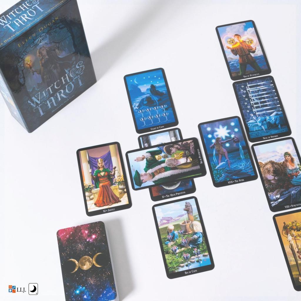 Таро Уэйта 78 карт с Японским Аутентичным I.I.J Таро, Издание, Карты, Гадание, Инструкции,