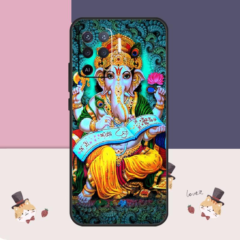 Чехол Ganesh Elephant God для Oppo A60 A40 A80 A5 Pro A15 A16 A17 A57 A77 A94 A74 A54 A76 A96 A18 A38 A58 A78 A98