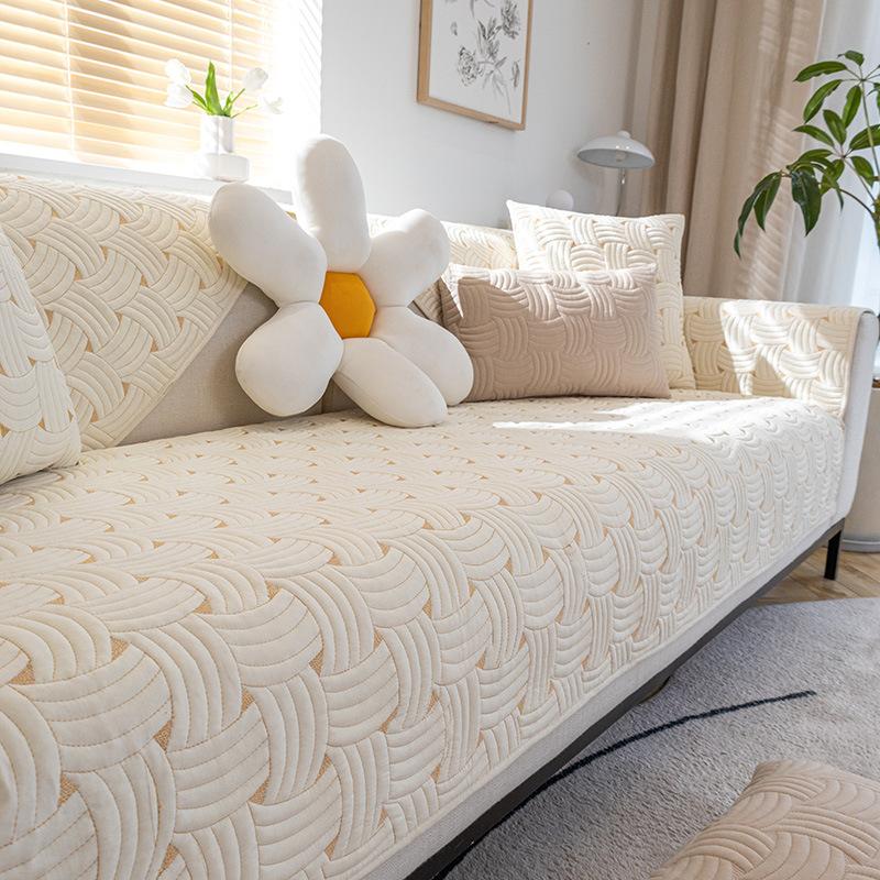 Sofa Cushion Four Seasons Universal Simple Modern Non-Slip Summer Sofa Cover Seat Cushions Backrest Towel Cover Cloth Universal Cover