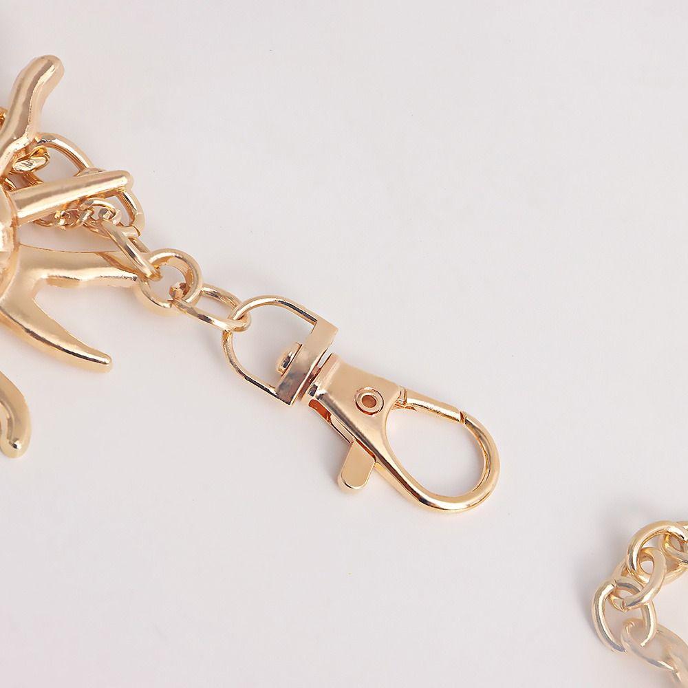 All-match Vintage Metal Punk Waist Chain Sun Waistband Womans Belt Dress Cummerbands