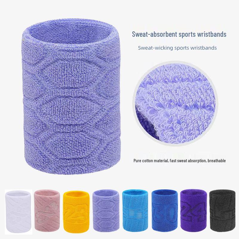 Wristband for Women & Men - Sweat-Absorbent Sports Gear for Fitness, Basketball, Badminton