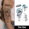 Custom Half Arm Temporary Tattoo Sticker Tribal Tatuaje Temporal