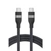 Anker USB-C & USB-C Cable (1.8m, 240W, High Durability Nylon) Compatible with USB PD Compatible with MacBook Pro iPhone 15 Galaxy iPad Pro/Air MacBook