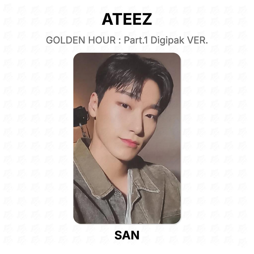ATEEZ ЗОЛОТОЙ ЧАС : Часть 1 Digipak ВЕР. Официальная фотокарта