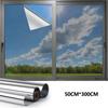 50x300cm Window Privacy Film Office Home Balcony One Way UV Blocking Static Cling Glass Film