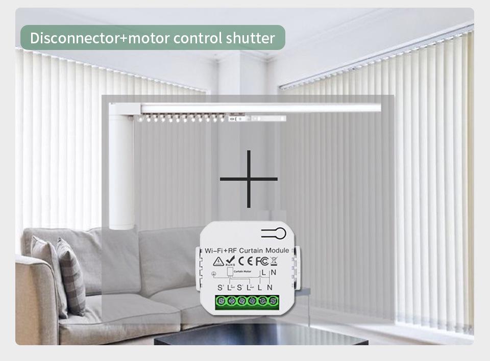 Приложение Graffiti Smart Voice & Remote Control Wi-Fi Таймер для выключателя мотора штор