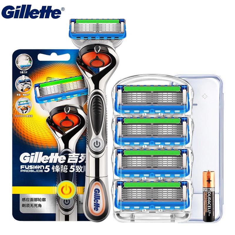 Gillette Fusion электрическая бритва Flexball ProGlide, электробритва, мужская бритва для лица, бороды, удаление волос, сменные лезвия, кассеты