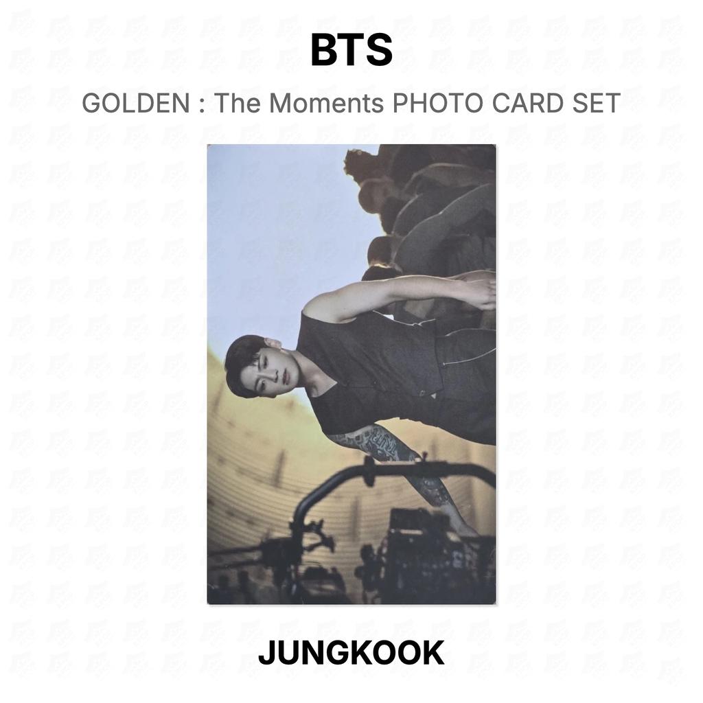 BTS ЗОЛОТОЙ : Набор фотокарточек The Moments Официальная фотокарточка