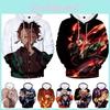 Яркая толстовка с 3D-принтом Demon Slayer Kimetsu No Yaiba для повседневной носки