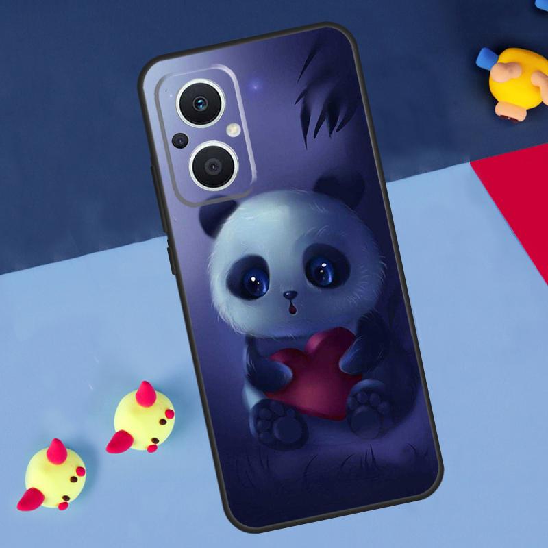 Милая панда Для OPPO Reno 14 13 12 11 10 Pro 11F 12F 13F 14F 7 8 Lite 8T OPPO Find X9 X5 X6 X8 Pro Чехол