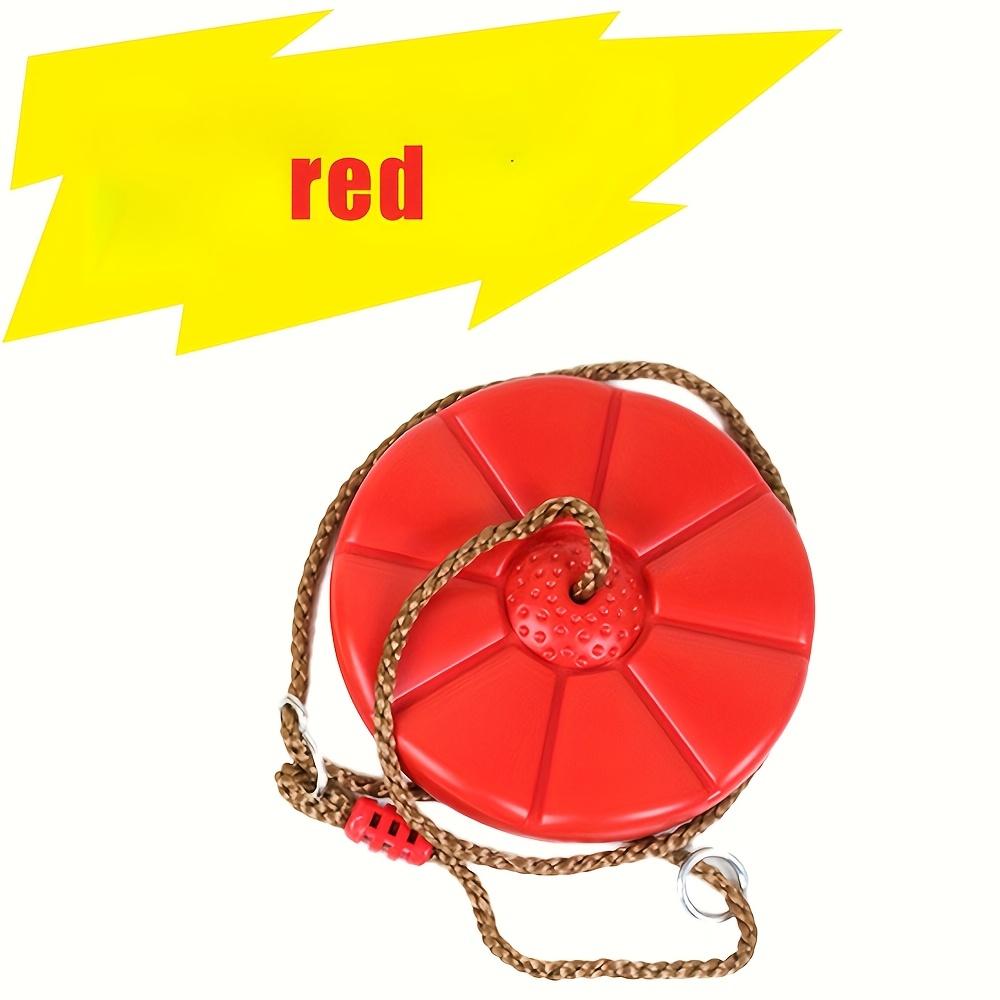 1шт. Игрушка-качели с восьмиугольными лепестками, утолщенная, разноцветная, ПЭ (Полиэтилен) Материал, дисковое сиденье, для детских игровых площадок в помещении и на открытом воздухе