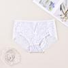 CFSC Women's Large Size Underwear Solid Color Print Lace Underwear