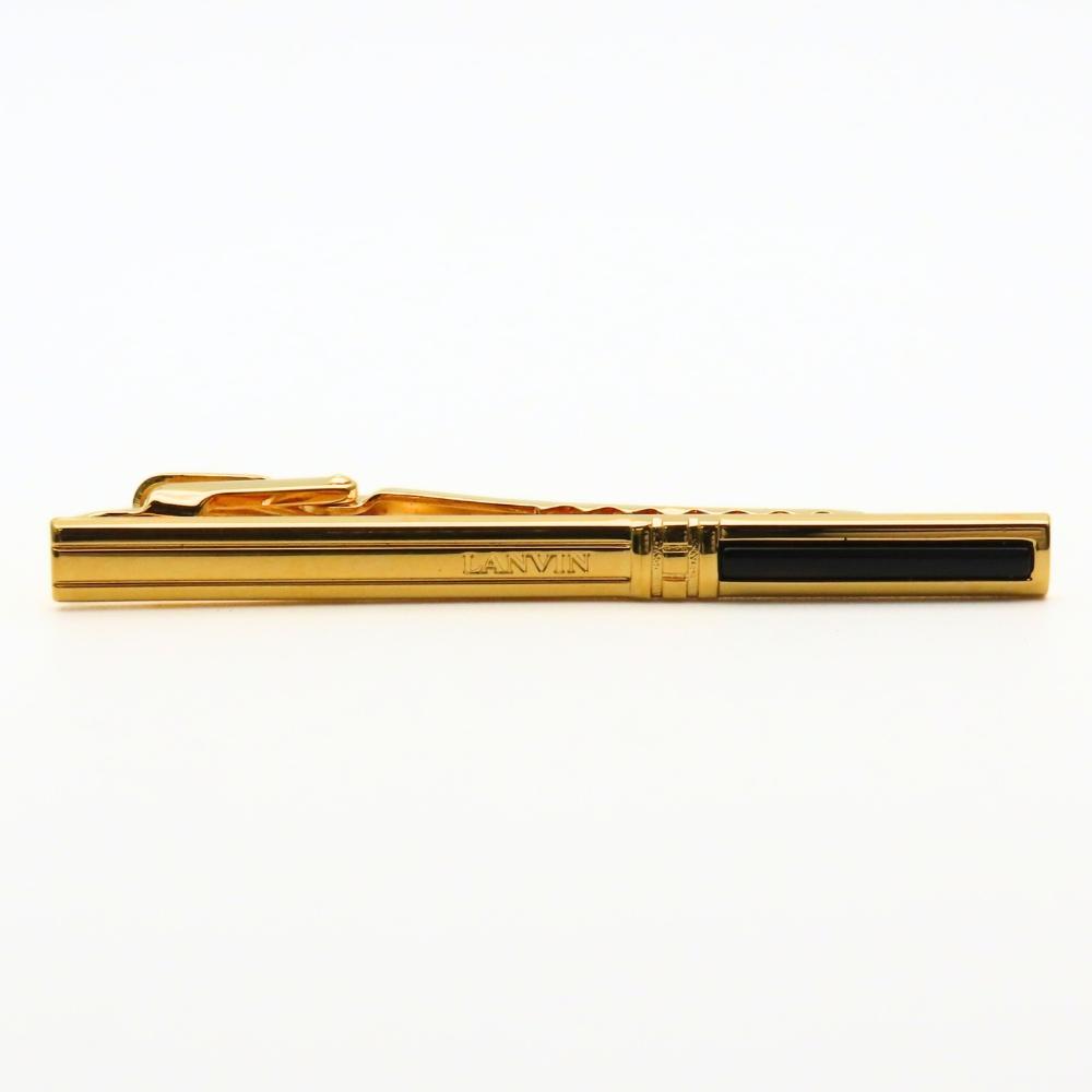 Used LANVIN Tie pin metal 6.9g gold plating