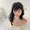 Photography Props Kids Decor Girls Toddler Neat Bang Long Straight Hair Short Bob Wig Baby Hair Wig